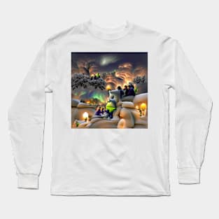 Village in the Clouds Long Sleeve T-Shirt